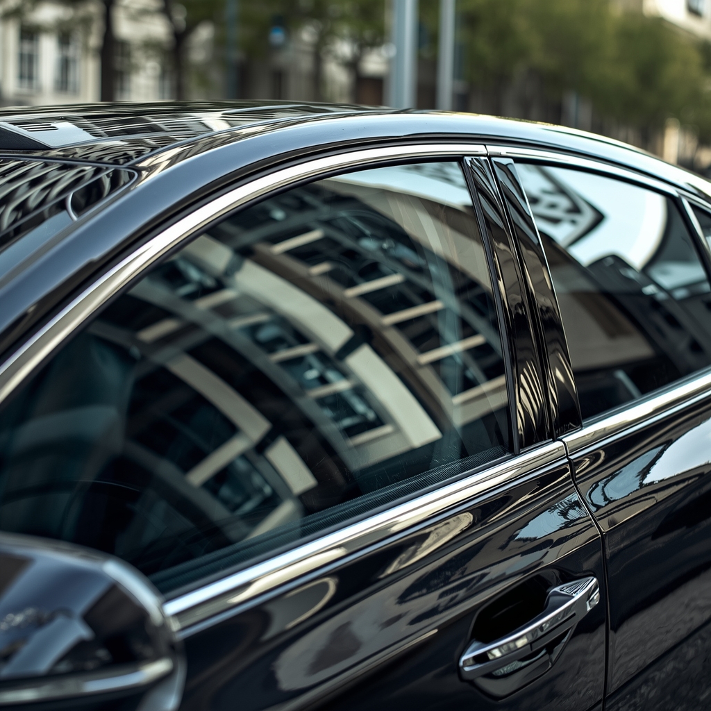 lucid origin ultra realistic photo of a modern car with professionally tinted mirror windows 0